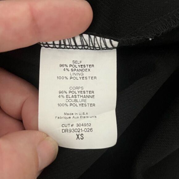 Lush Black Cut Out Ribbed Sleeveless Fit & Flare Dress Size XS - Picture 8 of 8